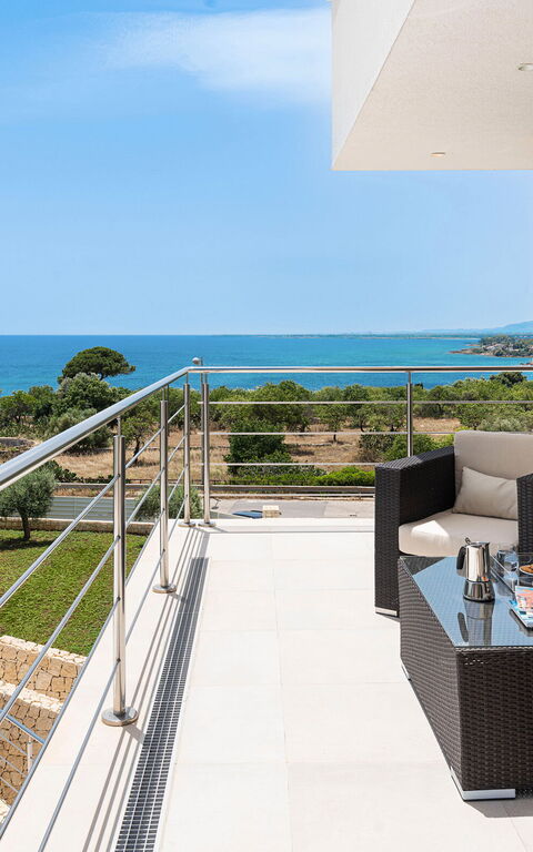Villa Anna Plemmirio: Balcon / Terrasse / Patio, Vues