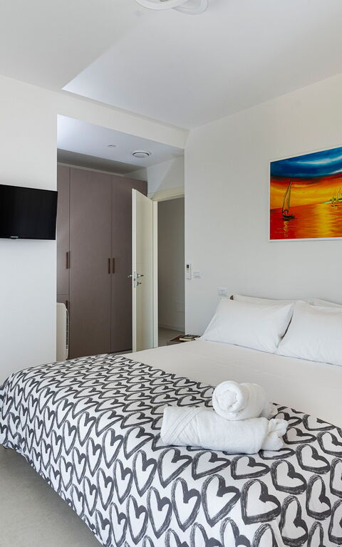 Villa Anna Plemmirio: chambre à coucher