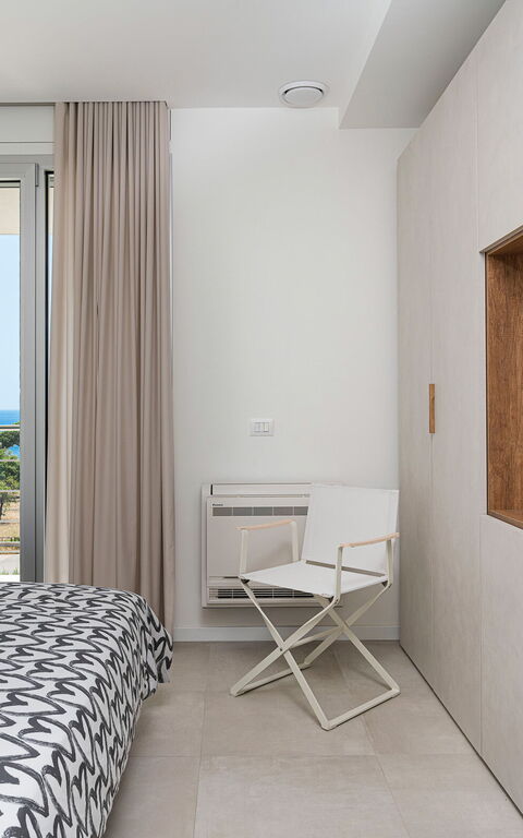 Villa Anna Plemmirio: chambre à coucher