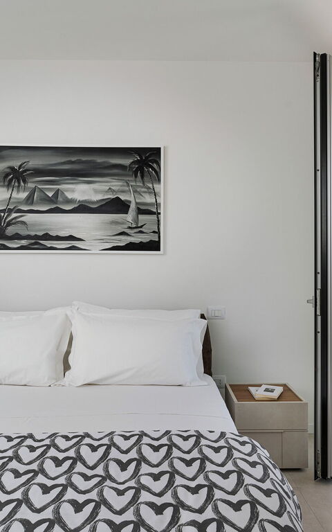 Villa Anna Plemmirio: chambre à coucher