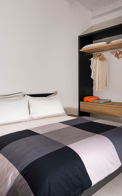 Villa Anna Plemmirio: chambre à coucher