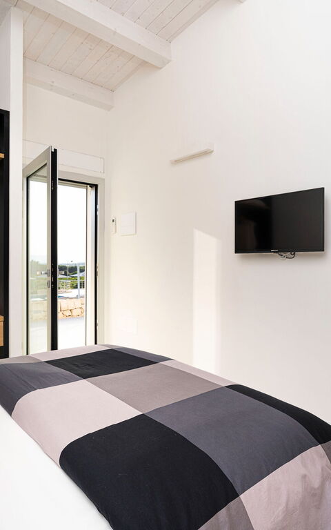 Villa Anna Plemmirio: chambre à coucher