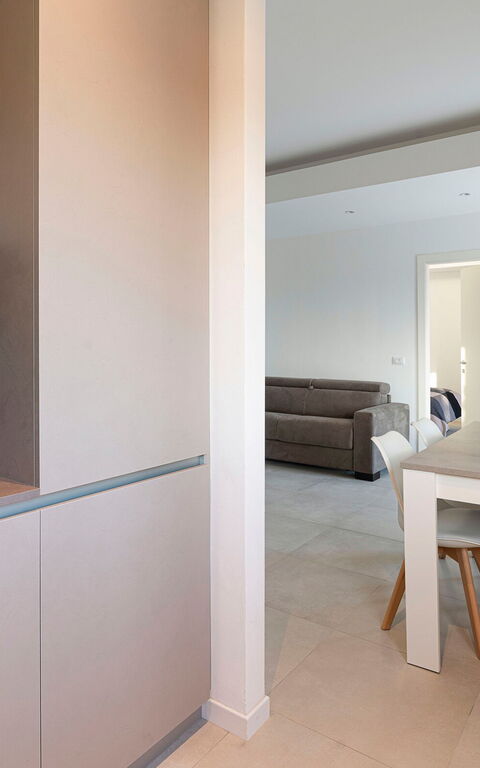 Villa Anna Plemmirio: Cuisine, Salle à manger, Salon