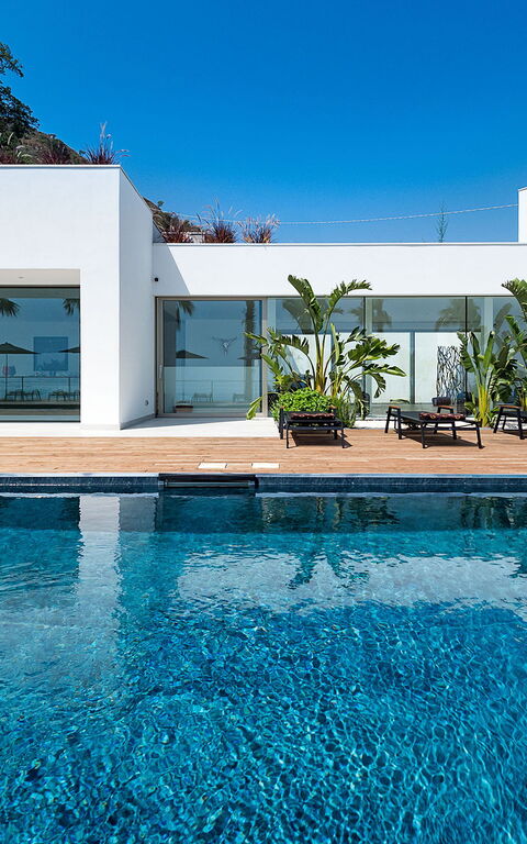 Villa Alexandra: bassin, Extérieur, Extérieurs, Vues