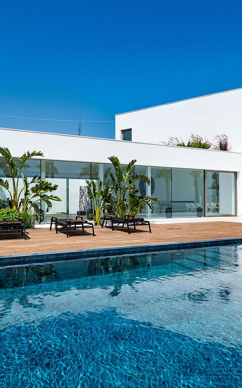 Villa Alexandra: bassin, Extérieur, Extérieurs, Vues