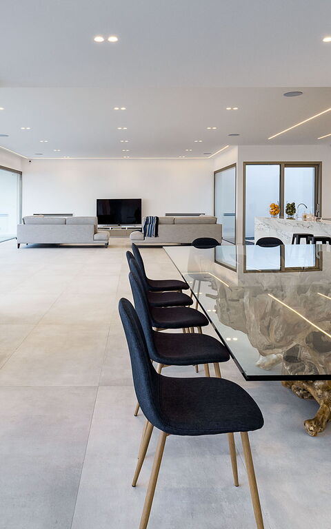 Villa Alexandra: Salle à manger, Salon