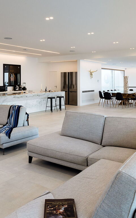 Villa Alexandra: Salle à manger, Salon