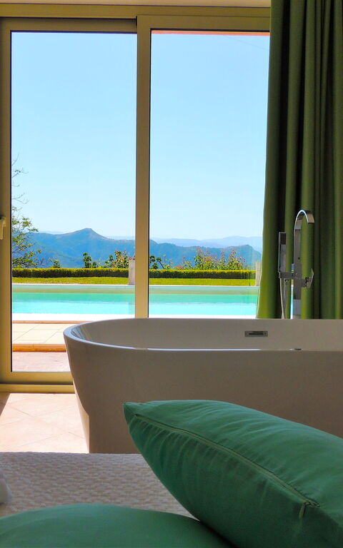 Villa Malu: chambre à coucher