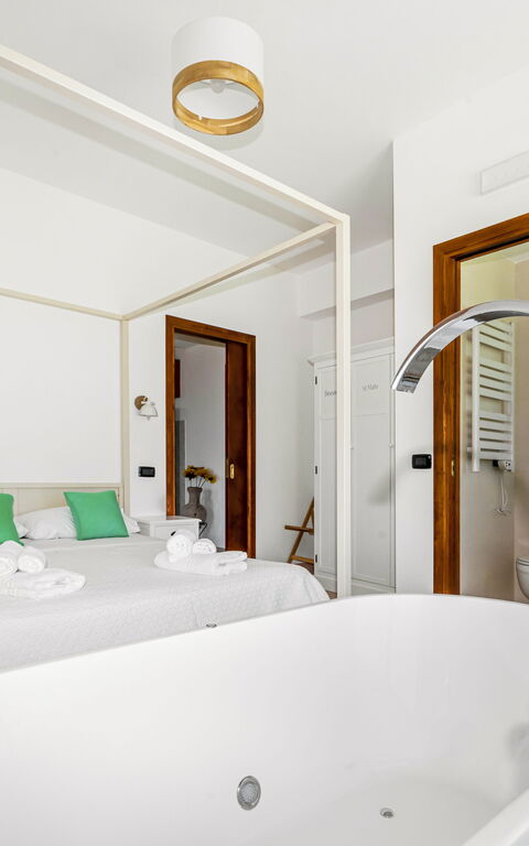 Villa Malu: chambre à coucher