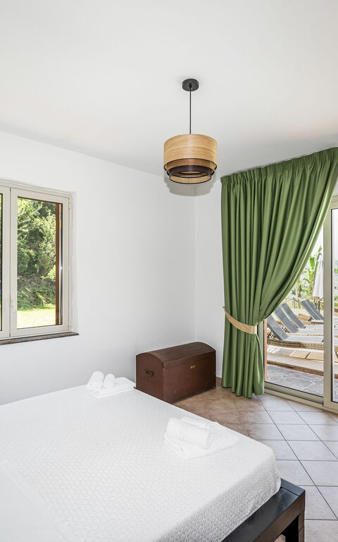 Villa Malu: chambre à coucher