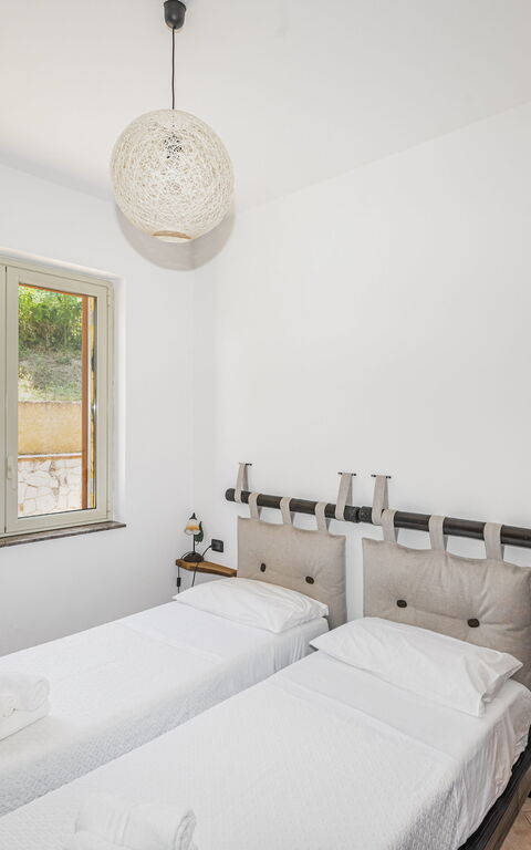 Villa Malu: chambre à coucher