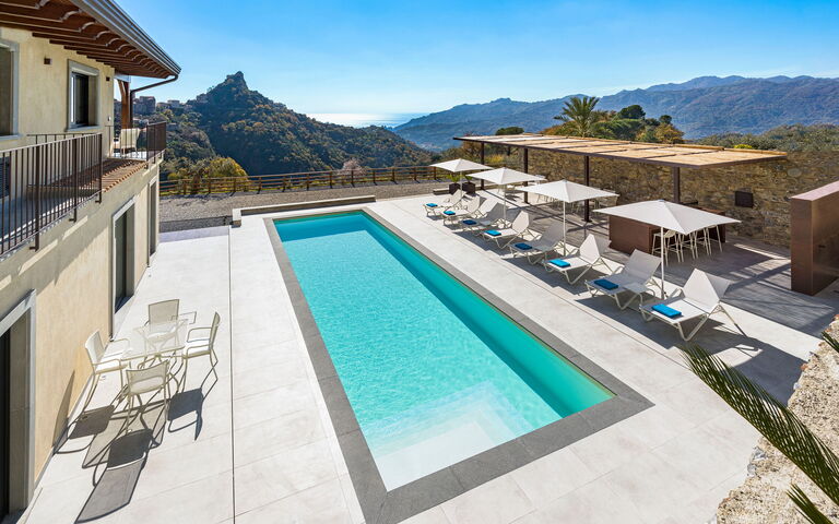 Zagara Bianca: bassin, Extérieur, Extérieurs, Vues