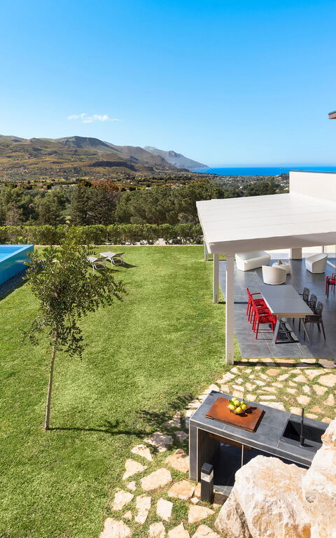 Villa Dolce: bassin, Extérieur, Extérieurs, Jardin, Vues