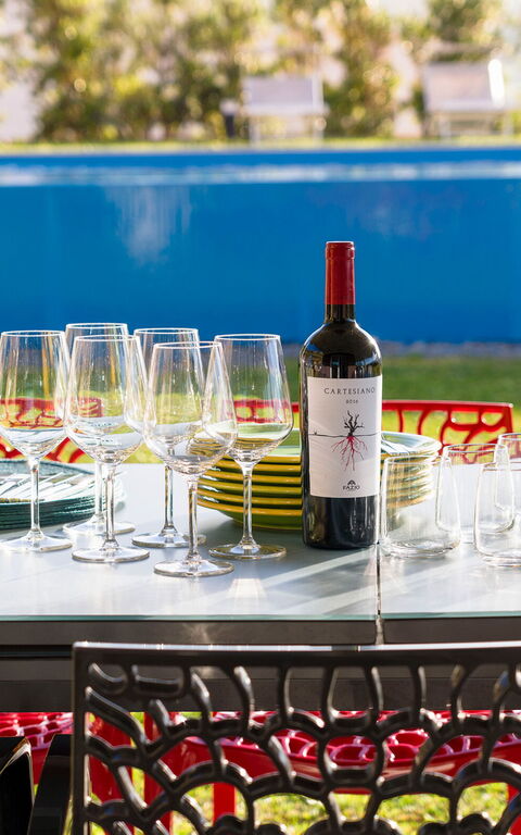 Villa Dolce: Aliments, bassin, Extérieur, Extérieurs, Jardin