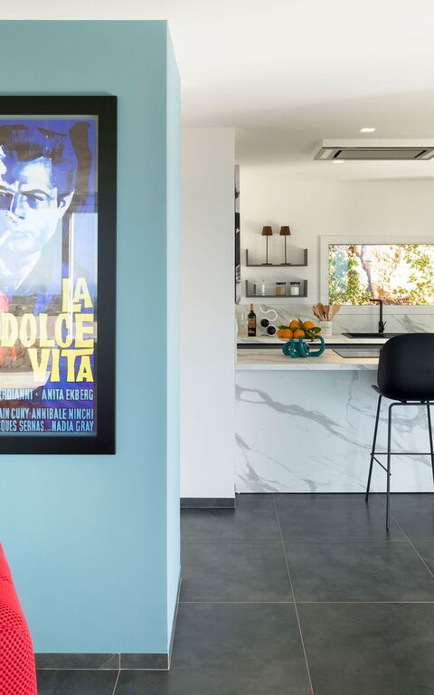 Villa Dolce: Cuisine, Salon