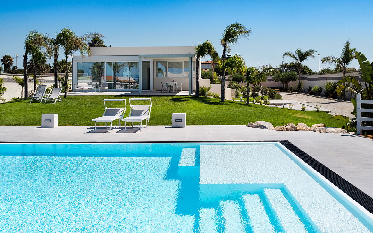 Diantha: bassin, Extérieur, Extérieurs, Jardin