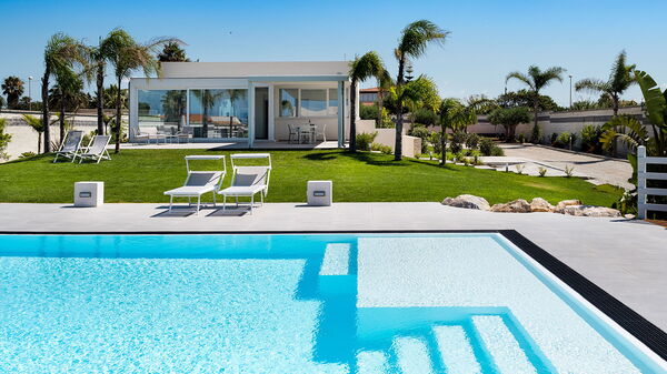 Diantha: bassin, Extérieur, Extérieurs, Jardin