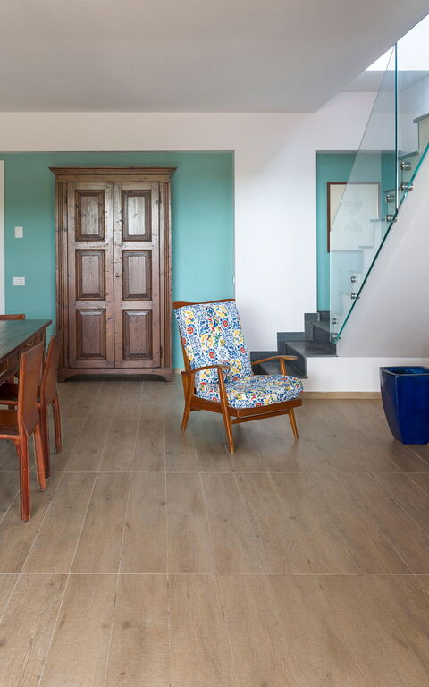 Casa Dafne: Salle à manger, Salon