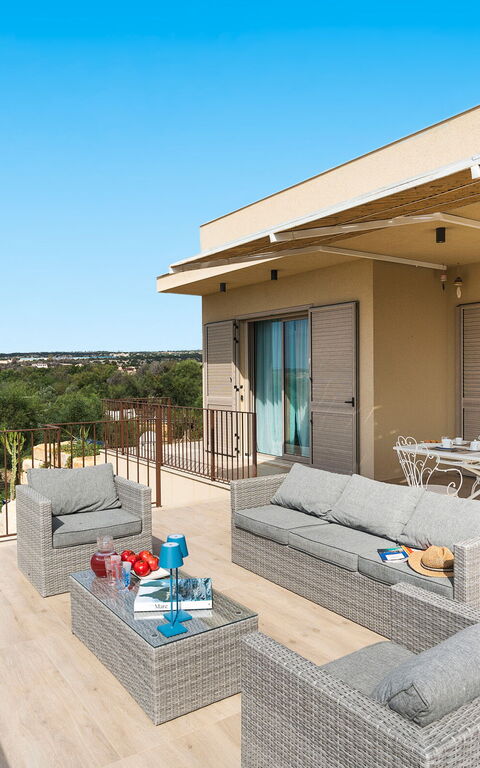 Casa Dafne: Balcon / Terrasse / Patio, Extérieur, Extérieurs, Vues