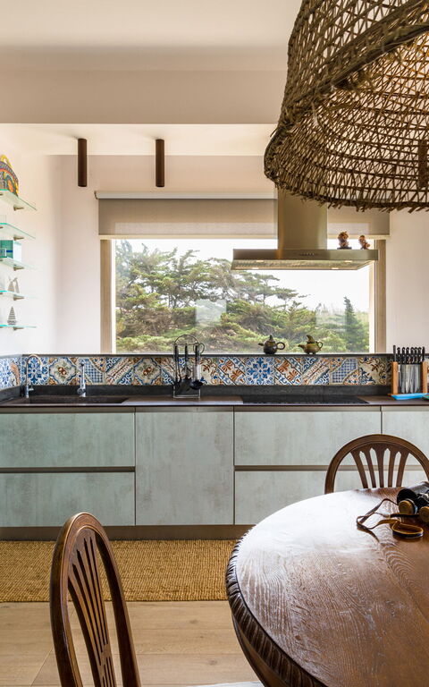 Casa Dafne: Cuisine, Salle à manger