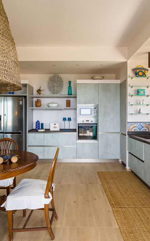 Casa Dafne: Cuisine, Salle à manger