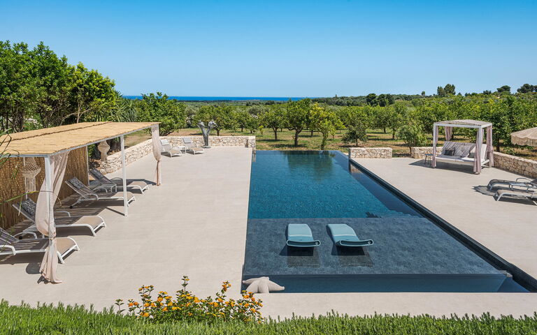 Pigna Blue: bassin, Extérieur, Extérieurs, Vues