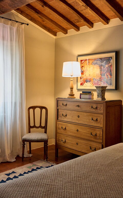 Villa Marliana: chambre à coucher