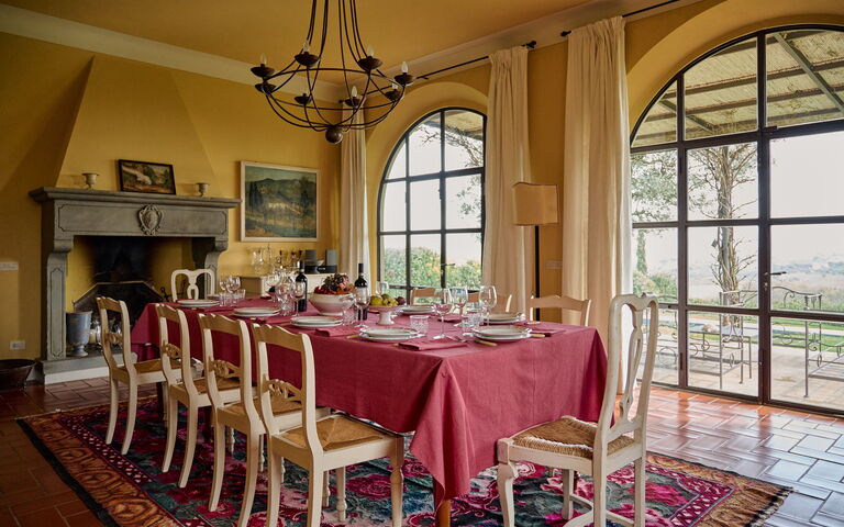 Villa Marliana: Salle à manger