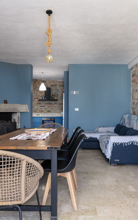 Villa Maraus: Salle à manger, Salon