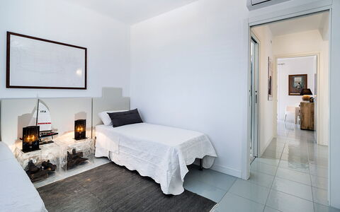 Logement Delfino: chambre à coucher