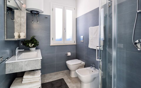 Logement Delfino: Salle de bain