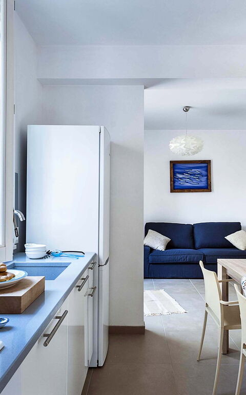 Lisca Bianca: Cuisine, Salon