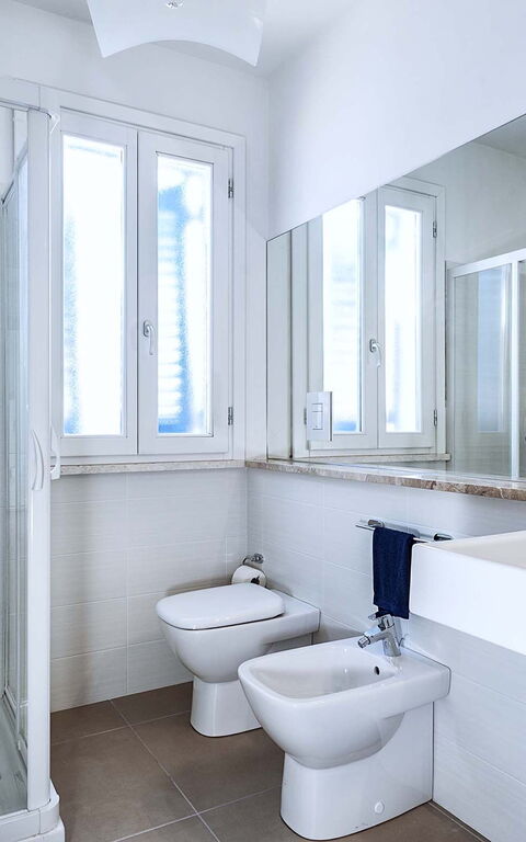 Lisca Bianca: Salle de bain