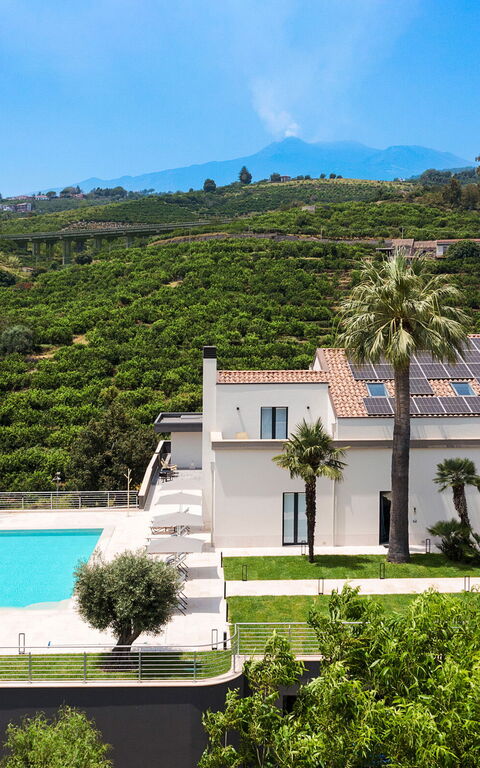 Villa Gianos: bassin, Extérieur, Extérieurs, Jardin