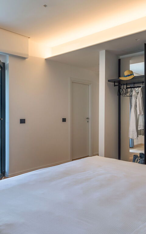 Villa Gianos: chambre à coucher