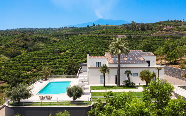 Villa Gianos: bassin, Extérieur, Extérieurs, Jardin