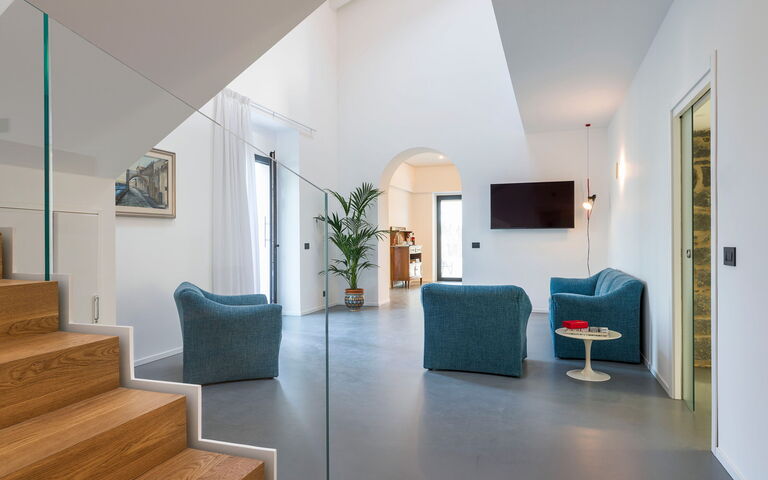 Villa Gianos: Salon