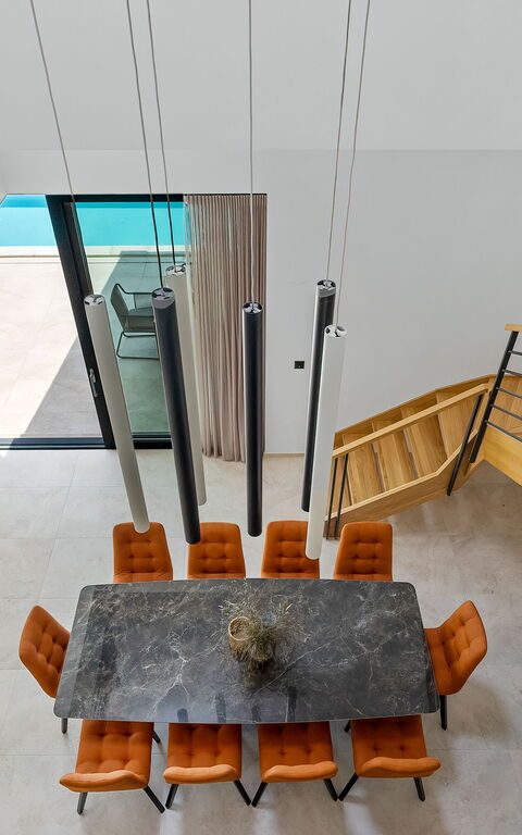 Villa Sea Breeze: Entrée principale, Salle à manger