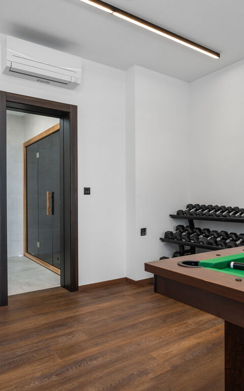 Villa Sea Breeze: Bien-être, Salle commune