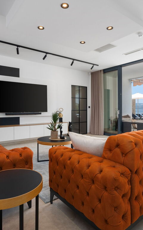 Villa Sea Breeze: Salon