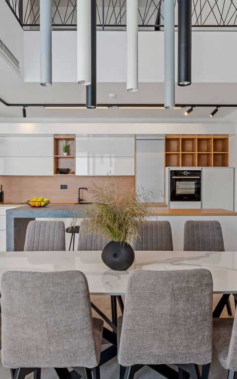 Villa Loma: Cuisine, Salle à manger