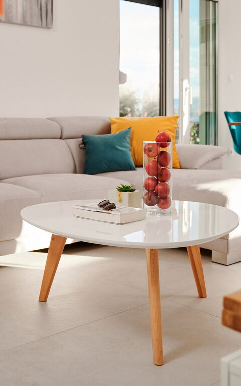 Villa Stella: Salle à manger, Salon