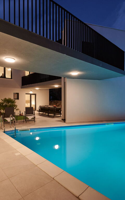 Villa Stella: Balcon / Terrasse / Patio, bassin