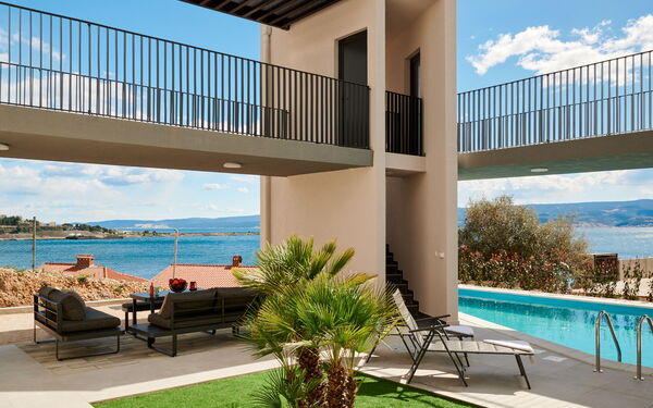 Villa Stella: Balcon / Terrasse / Patio, bassin, Extérieur, Vues