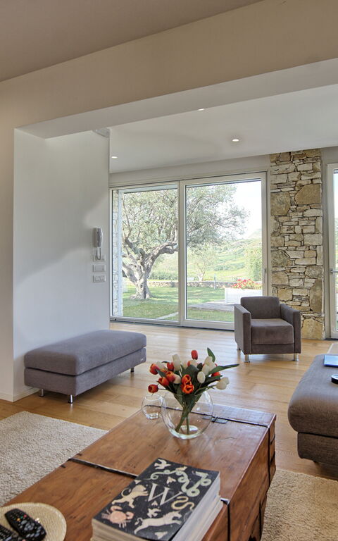 Villa Demetra: chambre à coucher, Salon