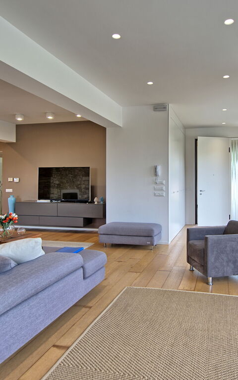 Villa Demetra: Salon