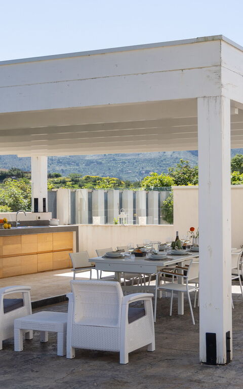 Villa Demetra: Balcon / Terrasse / Patio, Extérieur, Extérieurs
