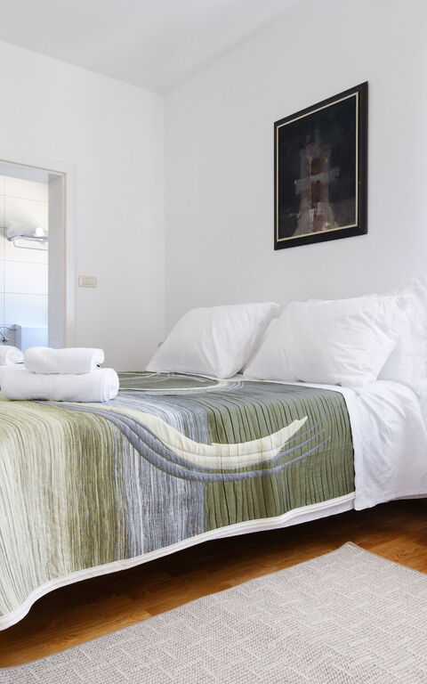 Villa Zupa: chambre à coucher