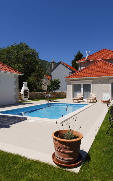 Villa Zupa: Balcon / Terrasse / Patio, bassin, Extérieur, Jardin