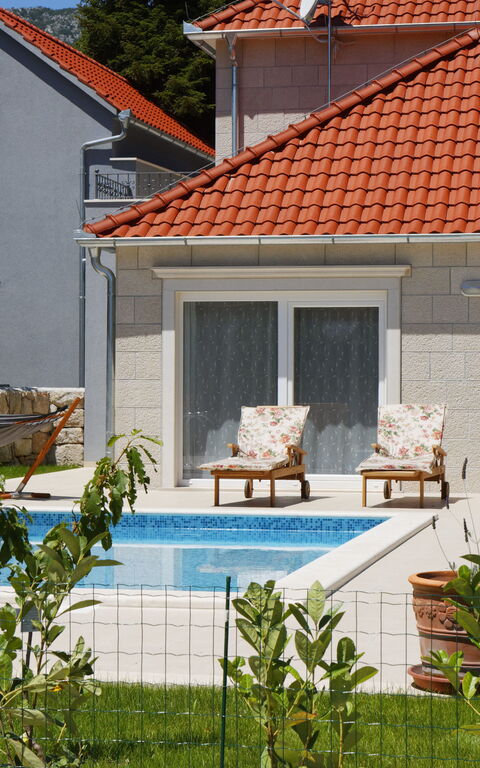 Villa Zupa: bassin, Extérieurs, Jardin